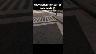 they added first person cam #skateboarding #skate #viral