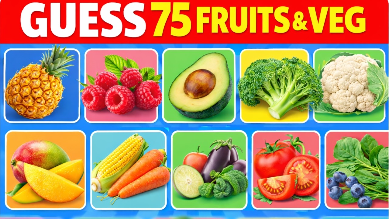 Fruit and Veg Quiz | How Many Will You Get Wrong? 🥒🍓🌶️