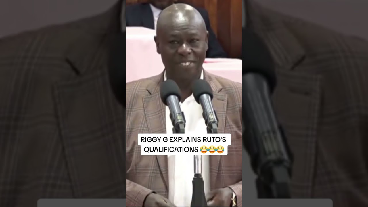 Riggy G Breaks Down Ruto’s Academic Journey