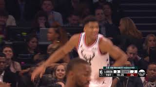 2nd Quarter, One Box Video: Team Giannis vs. Team LeBron