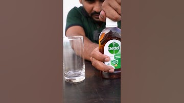 fevi Kwik in Dettol reaction #fevikwik #dettol #yashkeexperiments #experiment #science