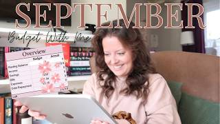SEPTEMBER £2800 MONTHLY BUDGET WITH ME UK | Resetting My Finances, Bills, Spending & Saving