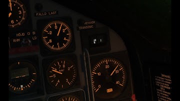 DCS AJS37 Viggen TILS Landing