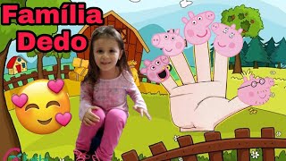 Família Dos Dedos Com Peppa Pig Finger Family Song - Canções Infantisпеппа Свинья
