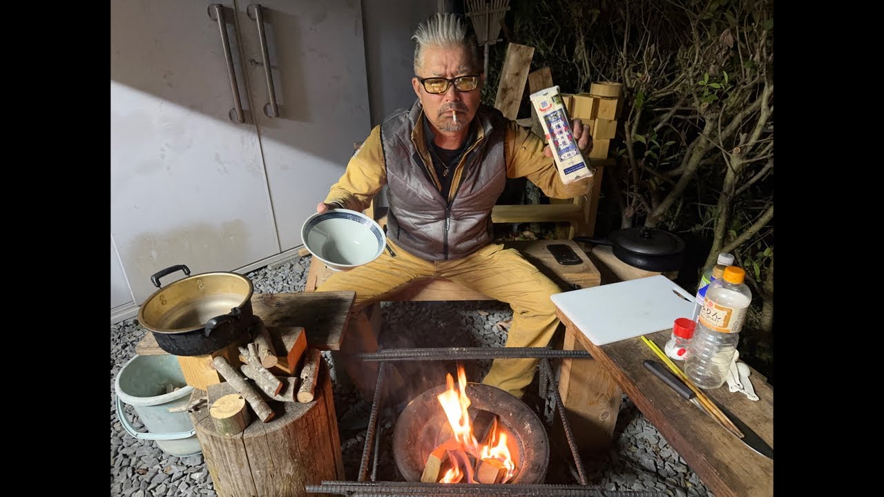 炎の達人🔥ラーメン‼️にゅうめん👍俺オジ麺✌️😁を朝食に作って食べる👍😊バズレシピは本当に美味いのか⁉️