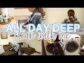 ALL DAY DEEP CLEAN WITH ME 2020 | ULTIMATE CLEANING MOTIVATION | SPEED CLEANING |CLEAN WITH ME 2020