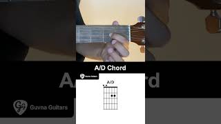 How To Play The A/D Chord On Guitar - Guvna Guitars