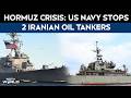 US Navy Stops Two Iranian Tankers Amid Escalating Maritime Blockade