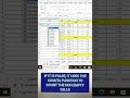 Skip Empty Cells and Auto Number Filled Rows in Excel! 🔥⚡ #Excel #ExcelTips  #DataAnalysis #Shorts