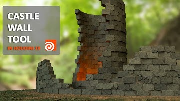 Houdini 19 - Wall Tool 02