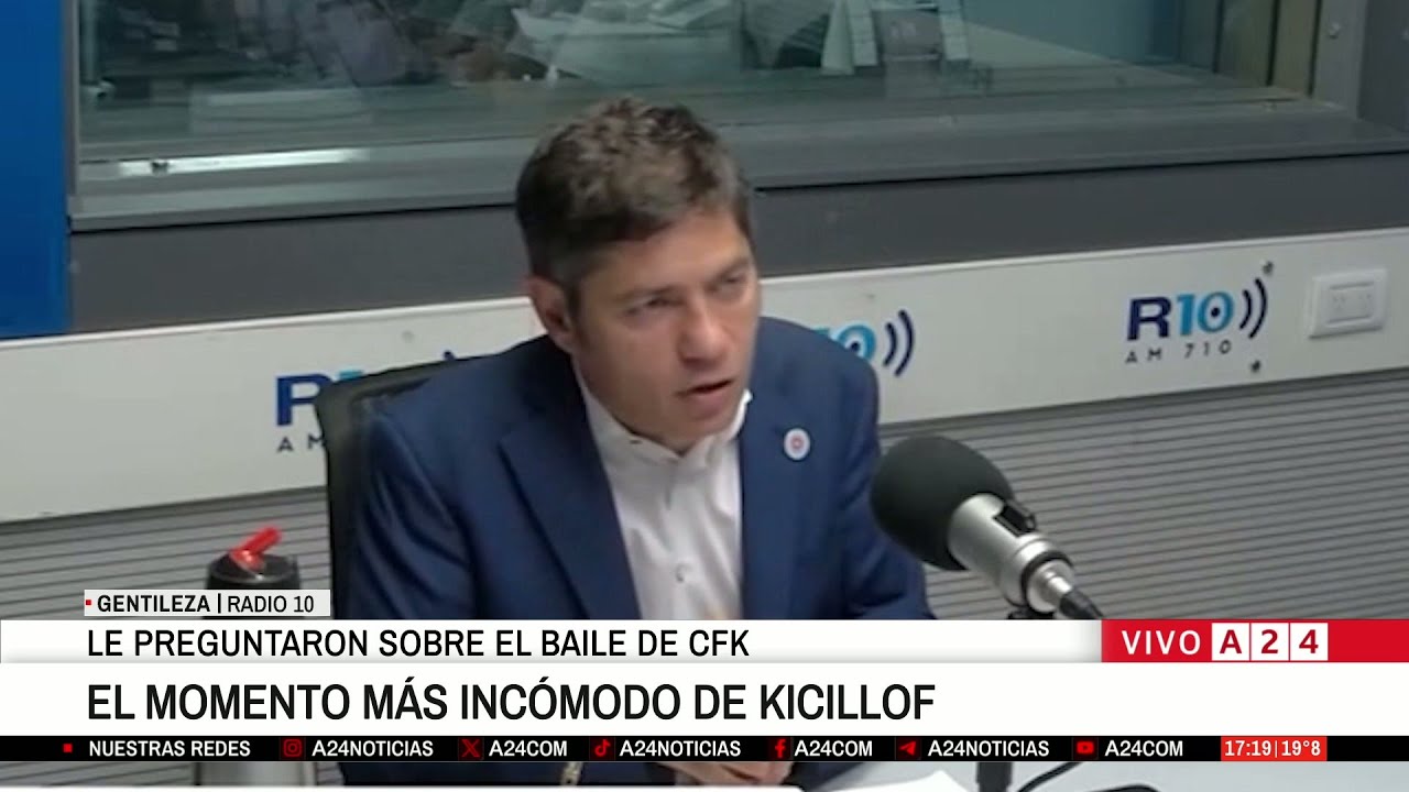📢KICILLOF OPINO SOBRE EL BAILE DE CFK EN EL BALCÓN LUEGO DE PERDER LAS ELECCIONES