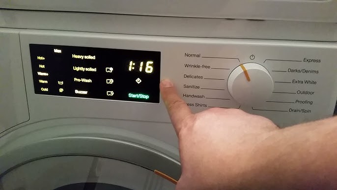How To Correct Fault Message -0- On Your Miele W1 Washer - Youtube