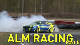 ALM Racing raw footage PART 5 (AUDI S2 4 wheel drift)