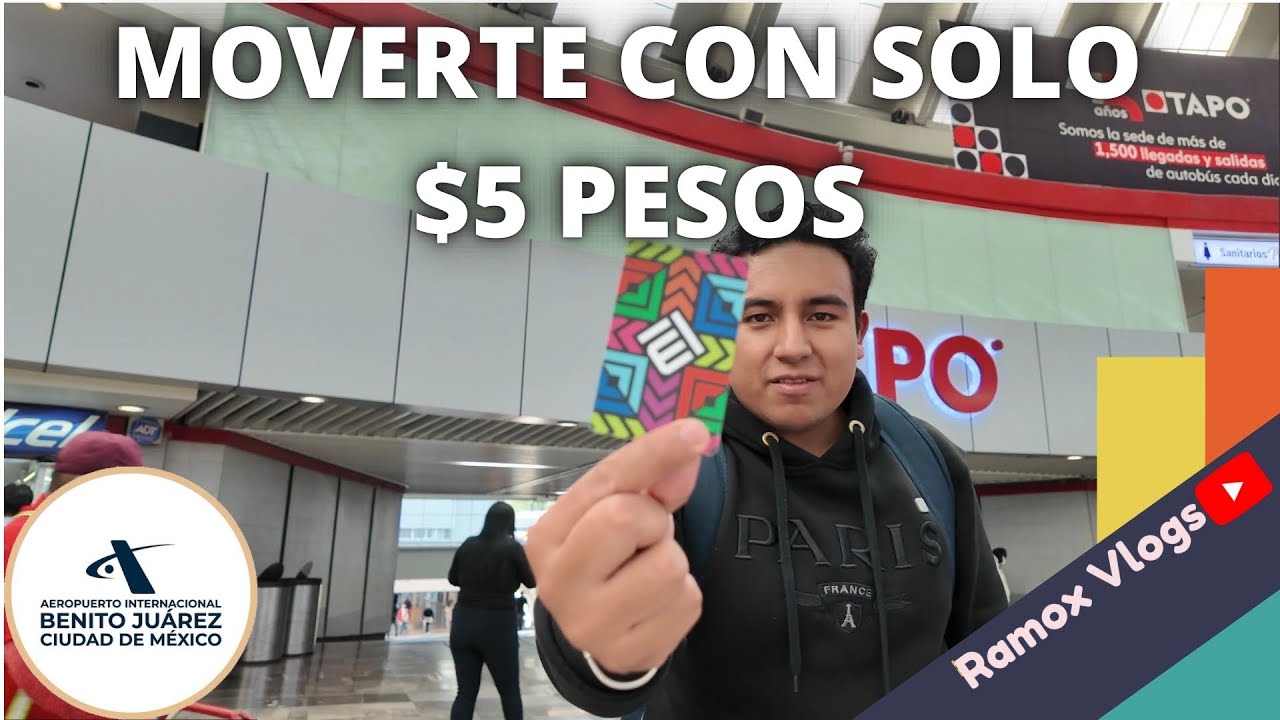 COMO MOVERTE DE LA TAPO AL AEROPUERTO DE LA CDMX (AICM)