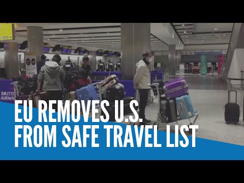 EU removes US from safe travel list