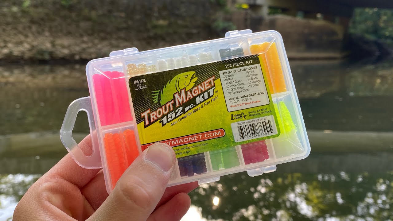 Fishing a TINY Creek and Spillway with Trout YouTube