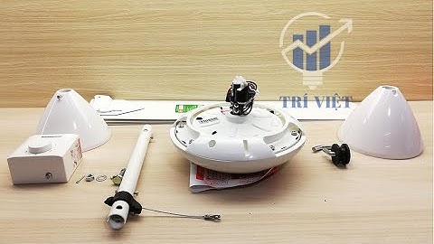 Hướng Dẫn Lắp Đặt Quạt Trần 3 Cánh Panasonic F-60MZ2 nhập khẩu Malaysia chính hãng