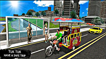 Chingchi Tuk Tuk Driver 2020 | Top Tuk Tuk Taxi Driving Simulator Game | Android Auto Rickshaw