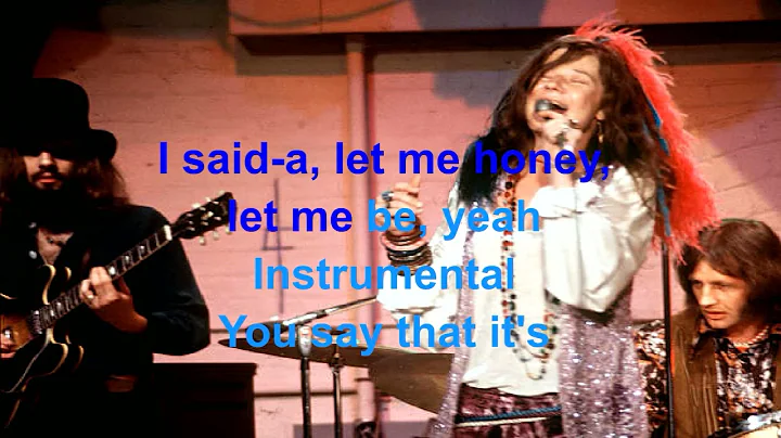 Move Over Janis Joplin Lyrics