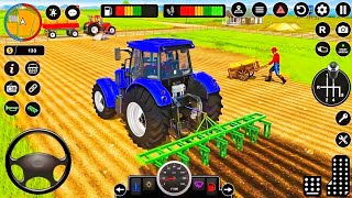 Modern Tractor Farming Driving Simulator 3D - New Tractor Games 2026 - Android Gameplay screenshot 1