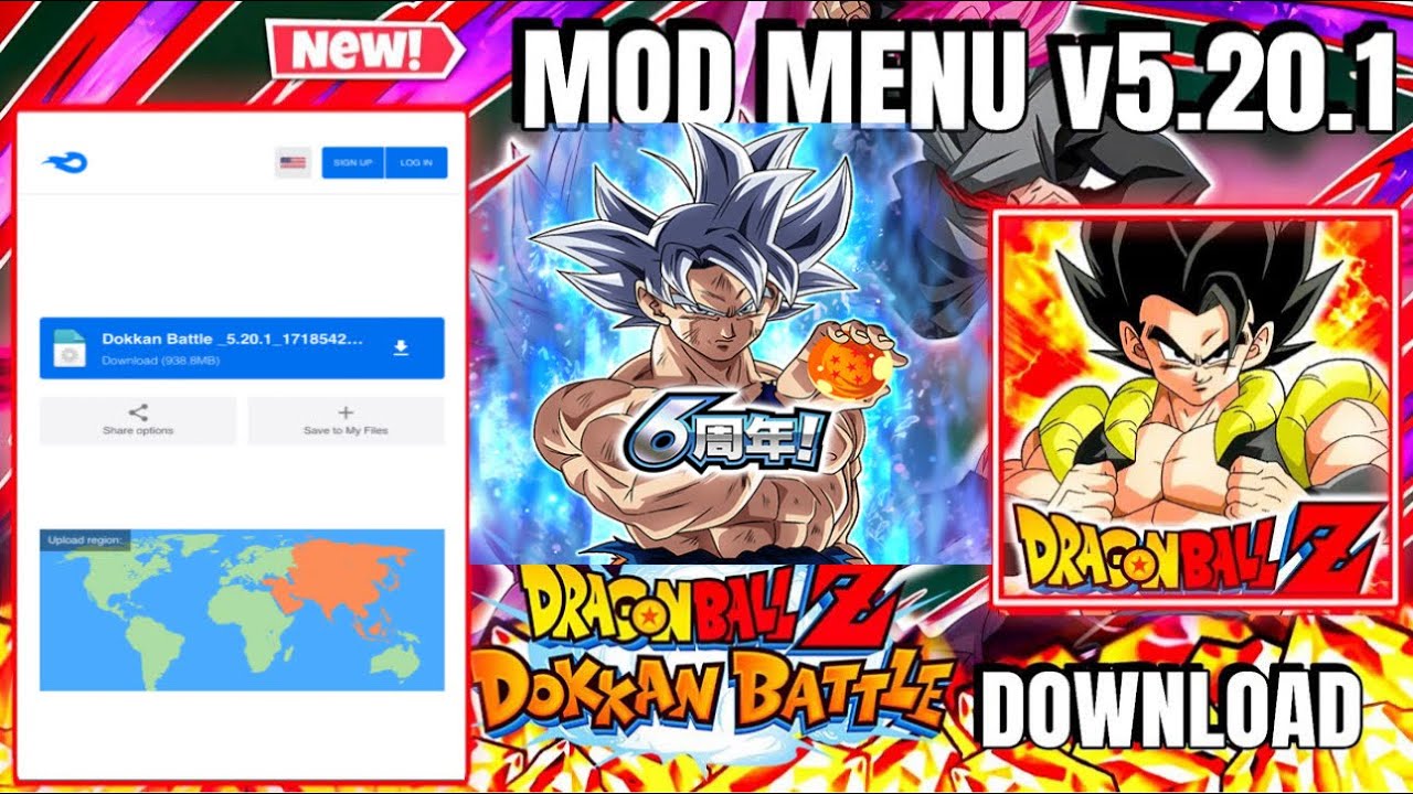 Compte DOKKAN BATTLE – Global – IOS/Android – 99% Du Jeu Complété