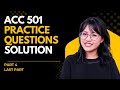 ACC 501 practice questions solution 2025 . part 4 for midterm subjective preparation.