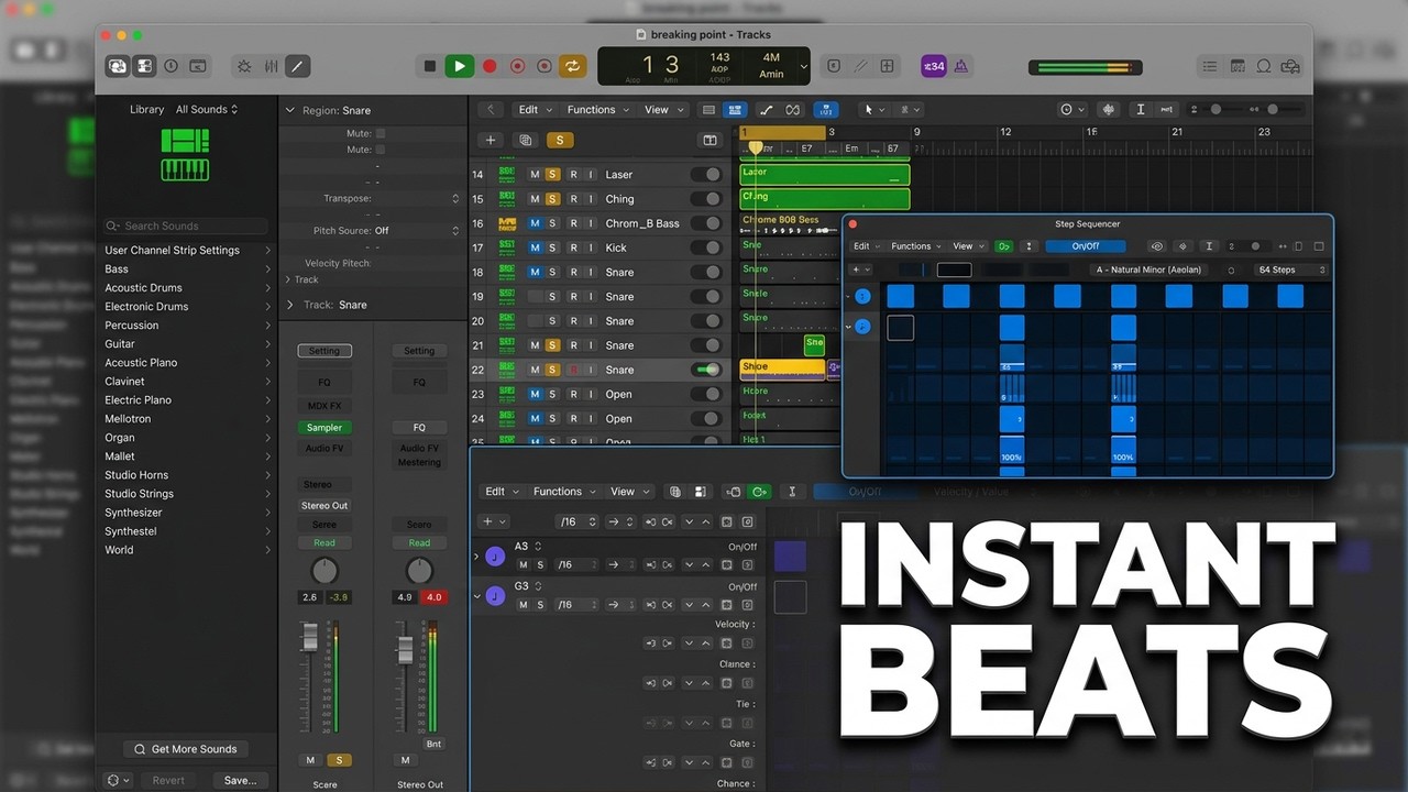 Beat Switch Silent Cook Up | Beat Switch Type Beat Logic Pro 12 Tutorial - Part 1 ...