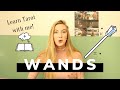 WANDS EXPLAINED: Learn Tarot with me