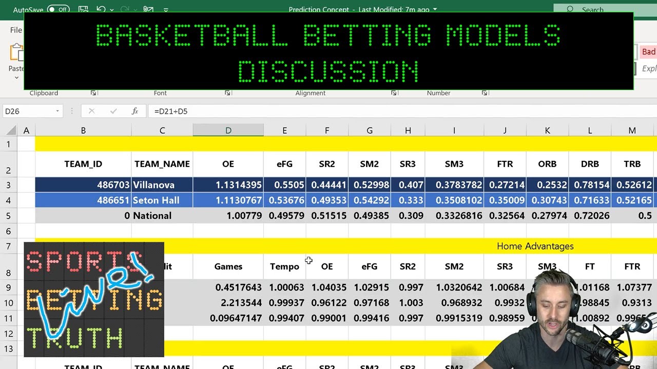 Basketball (NBA & NCAA) Betting Models Discussion - SBT Live! Nov 30 2020