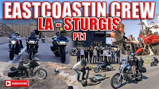 FIRST 3 DAYS ROLLING FROM LA - STURGIS (WILL THE BIKES SURVIVE)