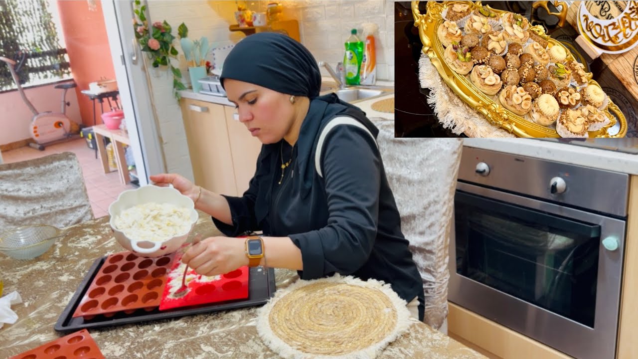 روتين رمضاني مميز🌙بديت معاكم نهاري من الصباح🌞حضرت  المينيارديز التونسي للعيد- عطيتكم دبارة و التحلية