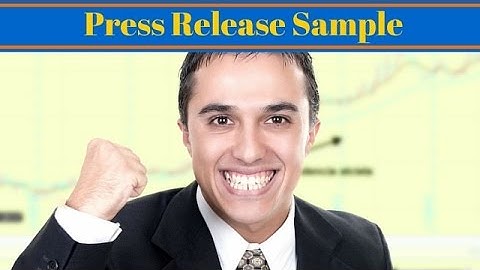 💎 Press Release Sample – How To Write A Press Release That Gets Media Attention | Sharon Bolt