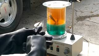 Nitric Acid Silver Refining   Part 1 (Poor Man's Method)