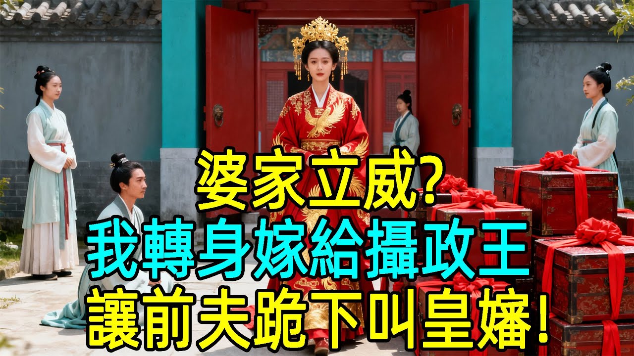 婆家立威？我轉身嫁給攝政王，讓前夫跪下叫皇嬸！#古风 #古言 #故事