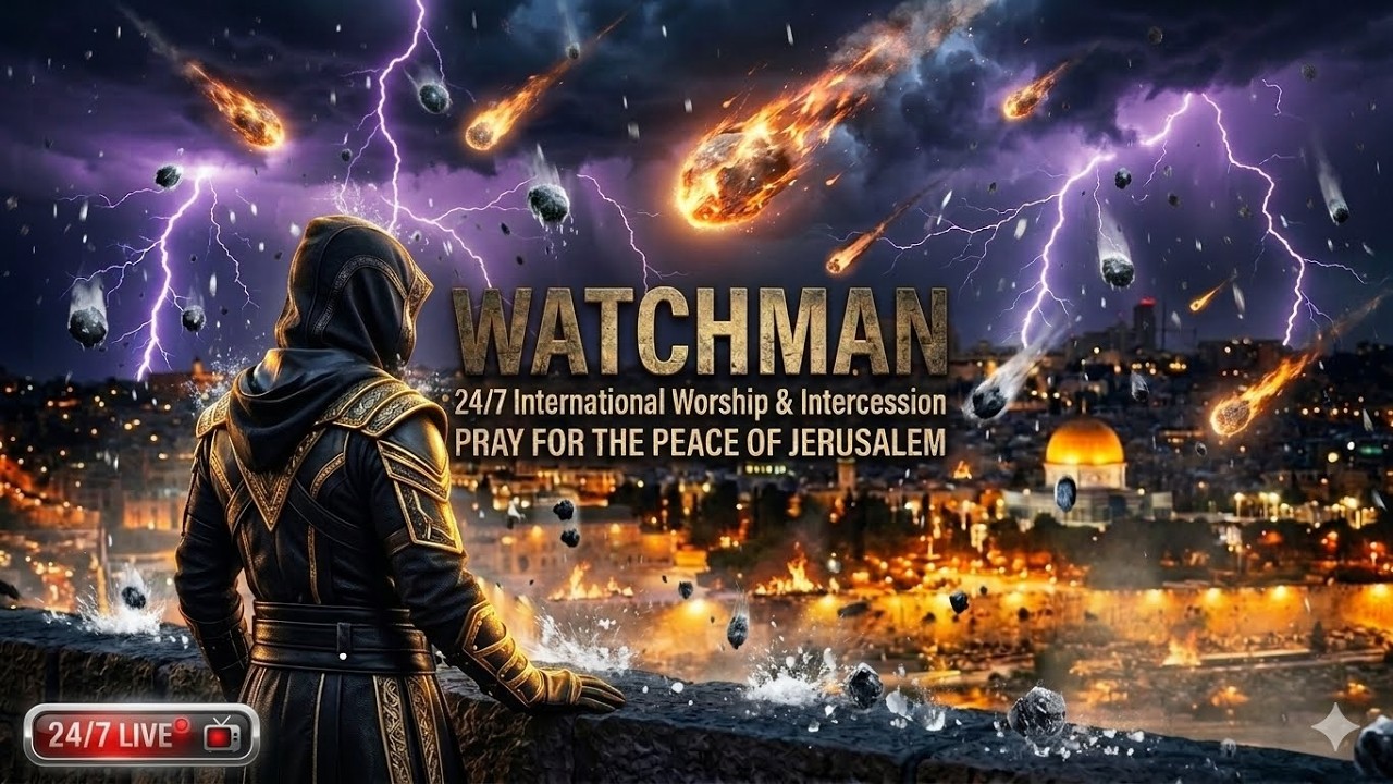 24/7 Watchman on the Wall: Pray For The Peace Of Jerusalem