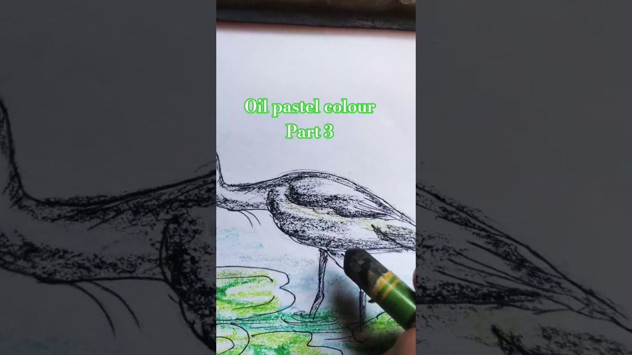Oil Pastel Drawing for Beginners | Part 3 