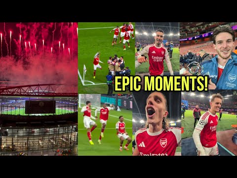 Unreal Scenes Arsenal S Best Craziest Moments Vs Bayern Munich 