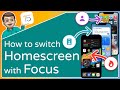 How to Automatically SWITCH HOME SCREENS with FOCUS Modes on iOS 15