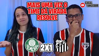 Thumbnail for REACT PALMEIRAS 2 X 0 SANTOS - PALMEIRAS TRICAMPEÃO PAULISTA, ABEL FERREIRA FAZ HISTORIA!