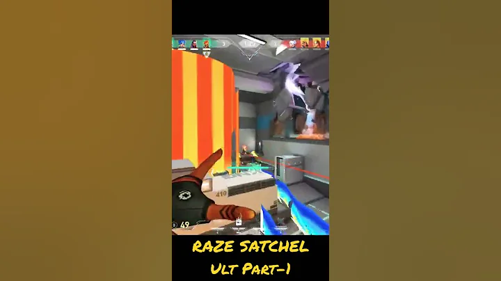 Raze Satchel Ult Part -I  Icebox Map🔥🔥🔥 #valorant #valorantclips #valorantmoments #raze #satchels