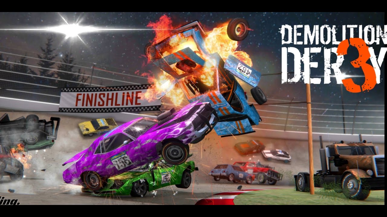 Demolition Derby 3 l Car Fighting Game l Car War YouTube