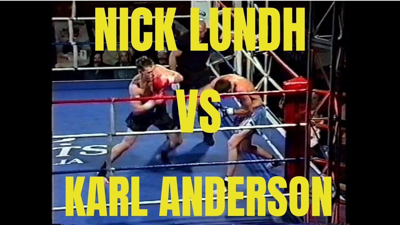 Nick Lundh vs Karl Anderson Commonwealth Kickboxing Title