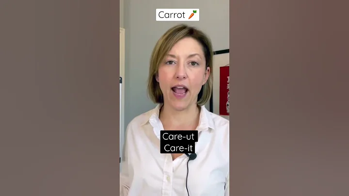 How to Pronounce 🥕 CARROT 🥕 - #SHORTS Quick English Pronunciation Mini Lesson