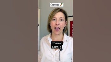 How to Pronounce 🥕 CARROT 🥕 - #SHORTS Quick English Pronunciation Mini Lesson