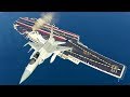 Pakistani JF-17 carrier landing on Chinese aircraft carrier Liaoning-GTA5