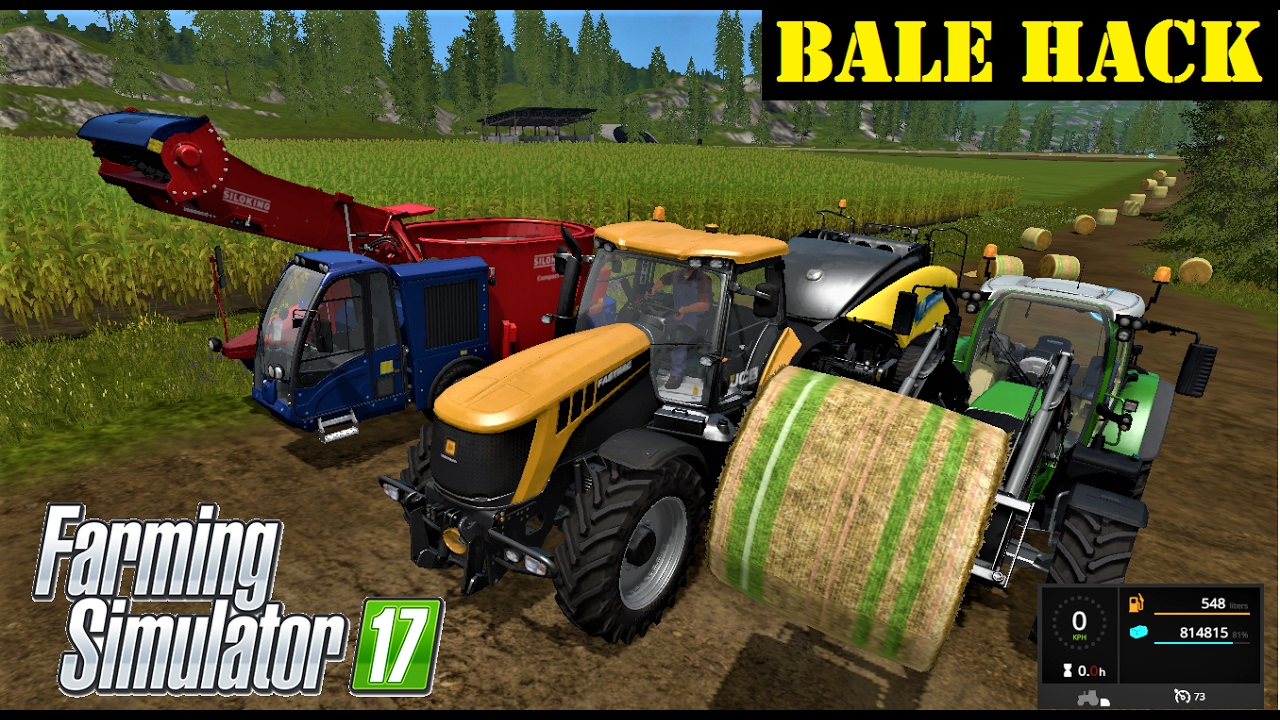 Farming Simulator 17 Bale Hack YouTube