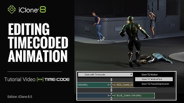 Editing Timecoded Animation | iClone 8 Tutorial