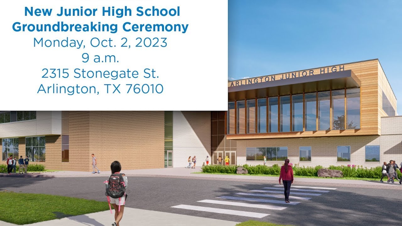 New Junior High School Groundbreaking Ceremony - YouTube