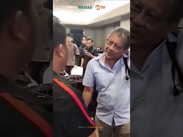 ROCKY GERUNG DEBAT DENGAN PERWAKILAN DARI AMPB