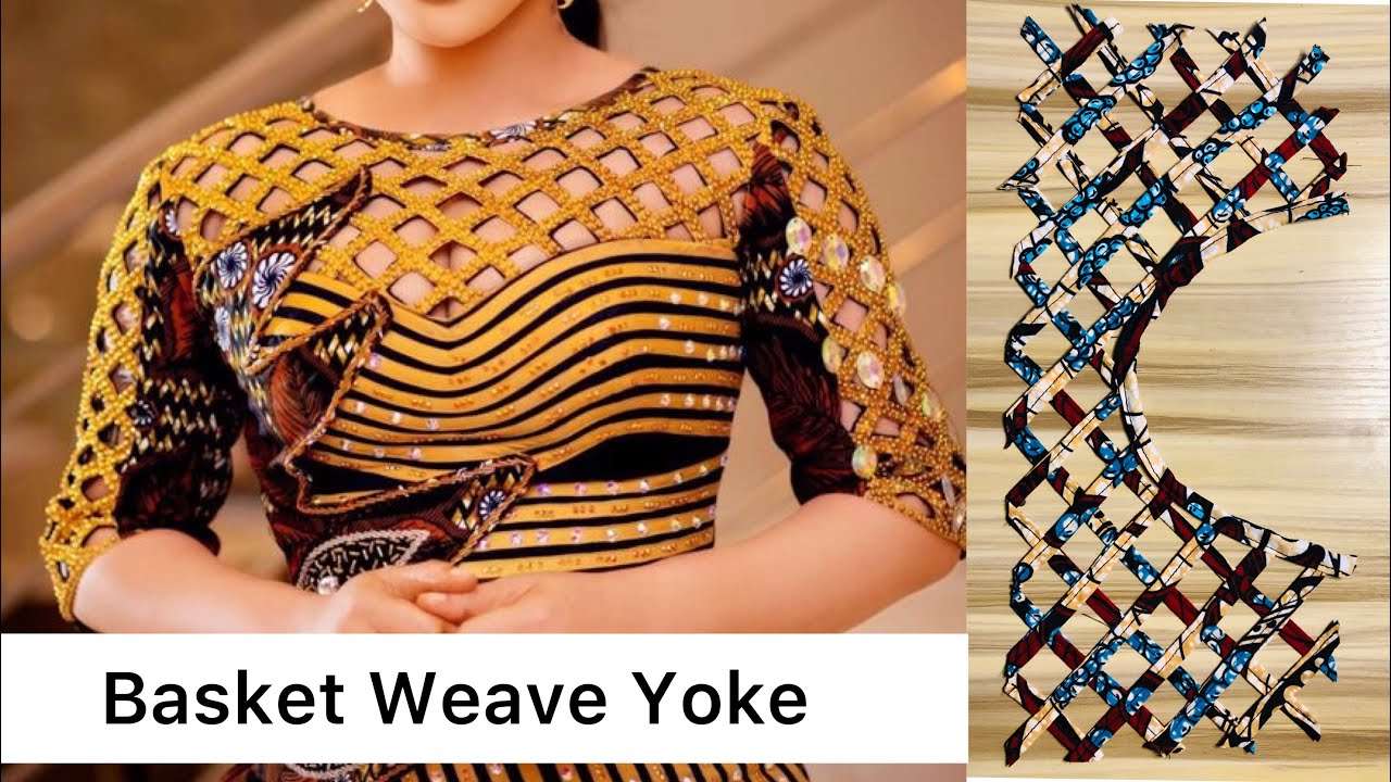 How to make a PERFECT BASKET WEAVE YOKE/ BASKET YOKE (beginners